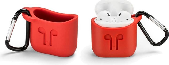 Actual product image Screenguard Apple Airpods Liquid Silicone Case Cover (Headphone bag)