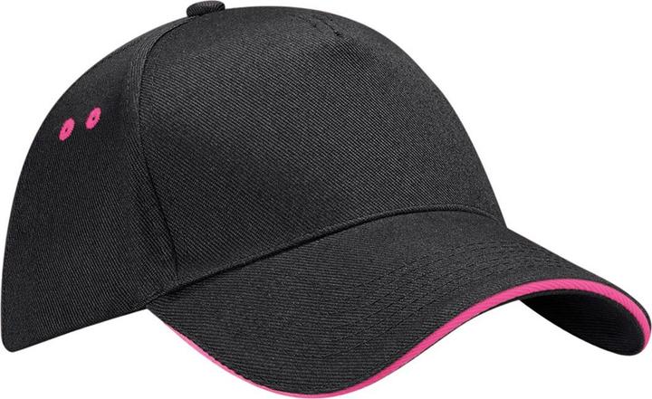 Beechfield BaseballMütze Sandwichschirm (One Size)