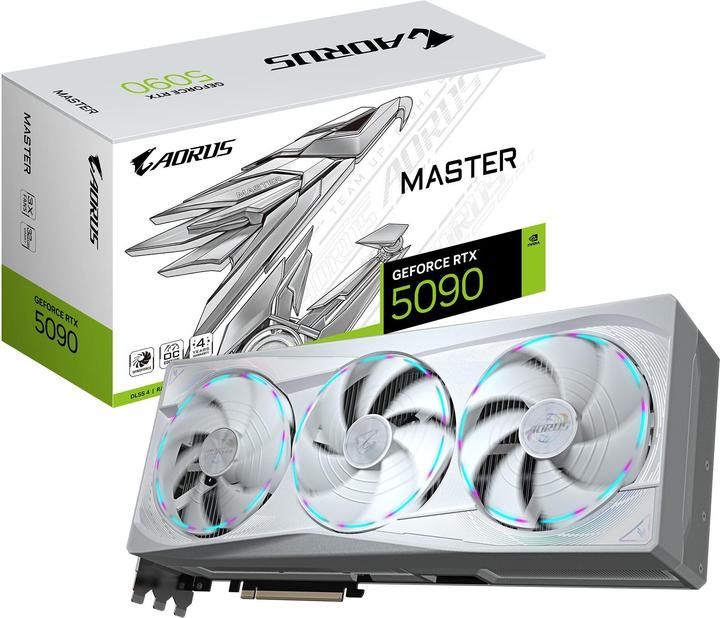 Gigabyte AORUS GeForce RTX 5090 MASTER ICE (32 Go)