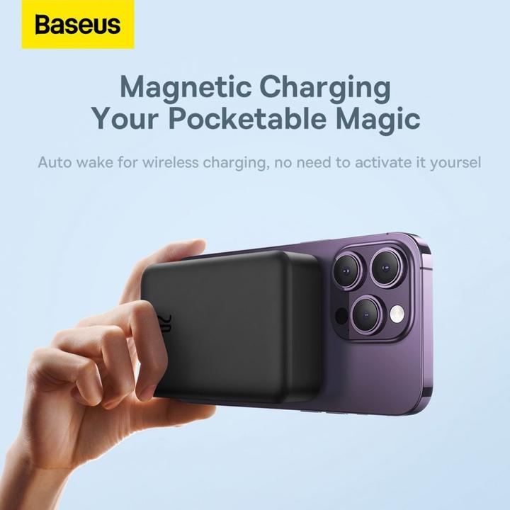 Produktbild Baseus Magnetic Mini Charger (20000 mAh, 20 W, 74 Wh)