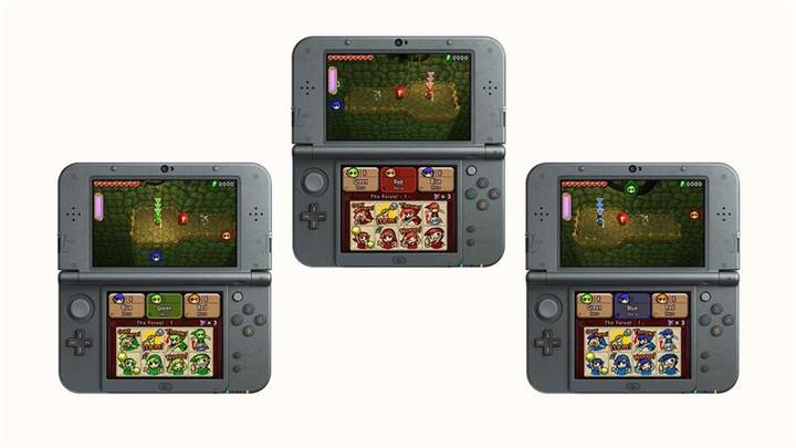 Actual product image Nintendo The Legend of Zelda: Tri Force Heroes (3DS, DE)