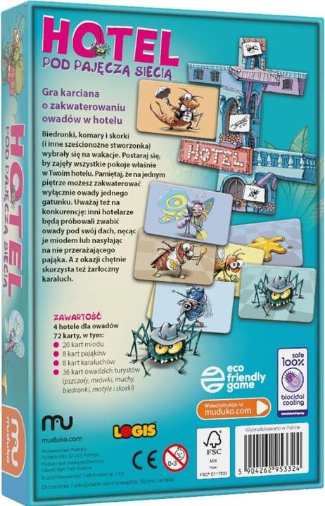 Productafbeelding Muduko Spel Spinnenweb Hotel