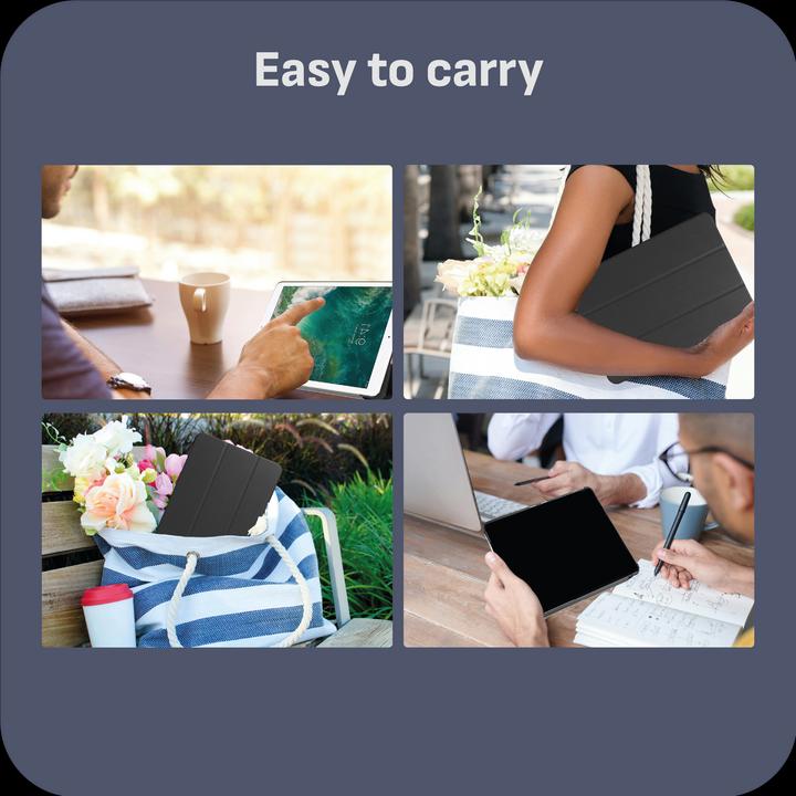 Produktbild Cazy Premium Smart Hülle Kompatibel mit iPad Pro 12.9 2017 (2nd Gen) - Schutz Etui Hülle - Automatischem (iPad Pro 12.9 2017 (2. Gen))
