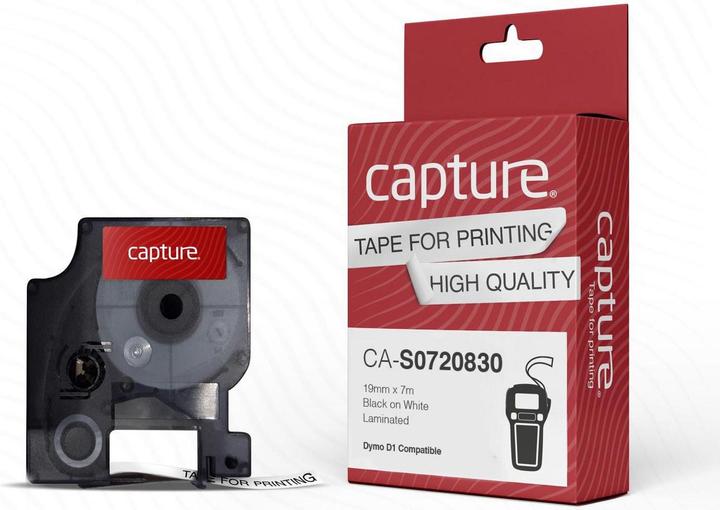 Capture Basic Labels - Black on White