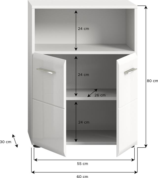 Produktbild Xonox Home Ice (60 x 30 x 80 cm)