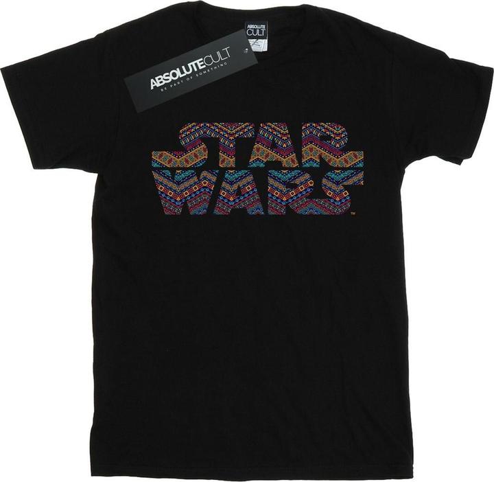 Star Wars Colour Aztec Logo TShirt (XL)