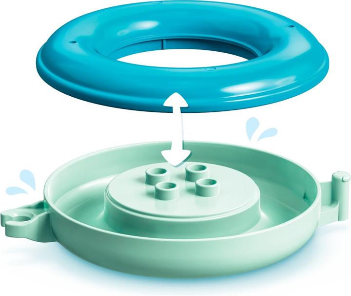 Actual product image LEGO Bathtub fun: Swimming animal island (10966)