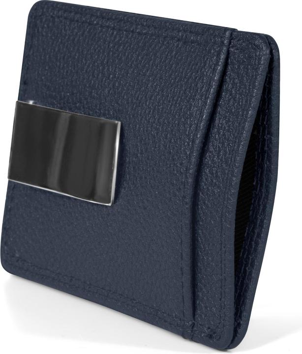 Actual product image Redolz Leather Essentials Kreditkartenetui RFID Leder 7 cm mit Geldscheinklammer