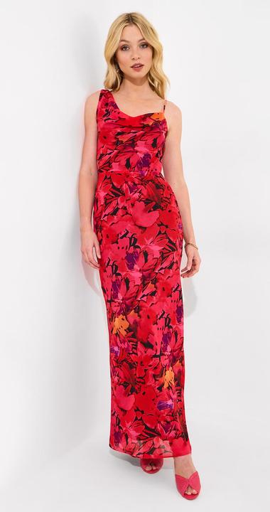 Produktbild Joe Browns Bold Statement Floral Asymmetric Bodycon Maxi Dress