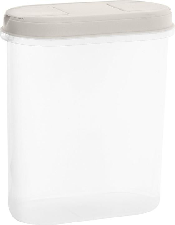 Plast team Margerit, contenitore per alimenti secchi, 2,4 litri, bianco (2.20 l)