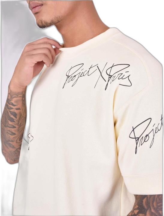 Actual product image Project X Paris logo printed meh t-hirt project x pari oft (S)