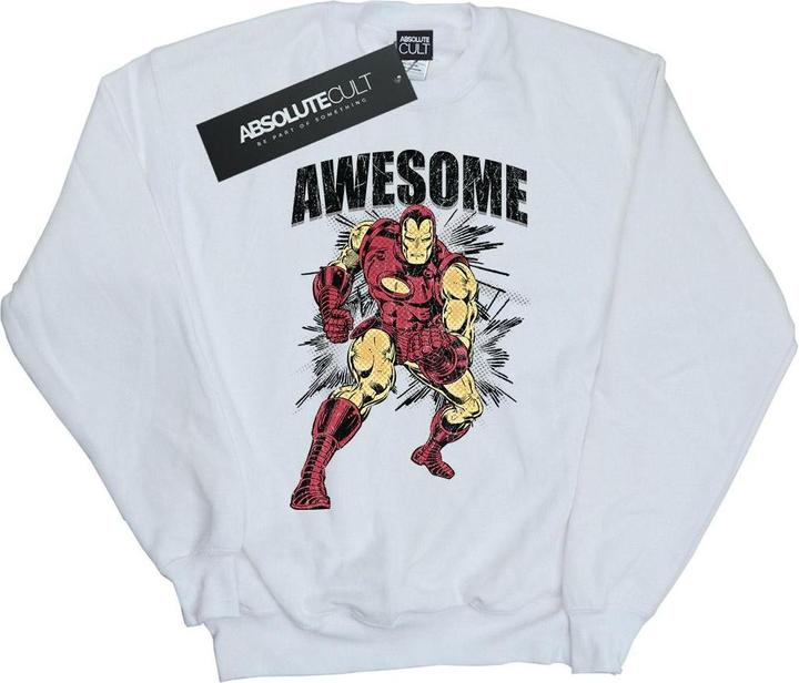 Awesome Iron Man Sweatshirt Mädchen