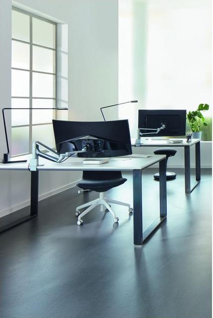 Produktbild Monitorarm zur Tischbefestigung für grosse/schwere Monitore 1 (Tisch, 40")