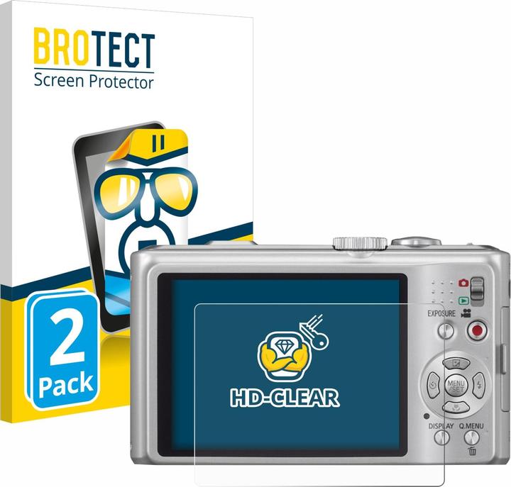 Actual product image BROTECT Screen Protector Clear (Screen protector, LUMIX DMC-TZ10)