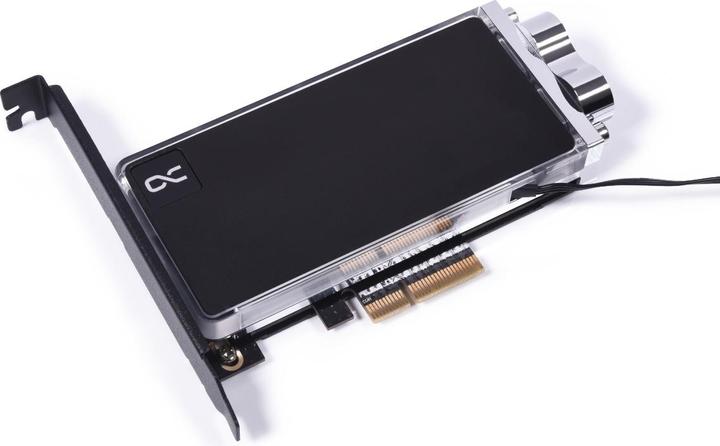 Actual product image Alphacool Alpha Core M.2 NVMe PCIe 4.0 liquid cool 1022576