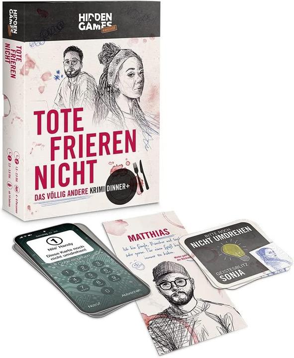 Actual product image Hidden Games Crime Game Hangover Dead Freeze (German)
