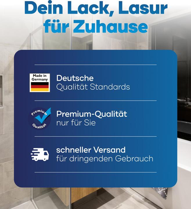 Actual product image Plid Tile paint set 1.5l glossy, for approx. 16m² / Tile colour paint set (Light grey, 1.50 l)