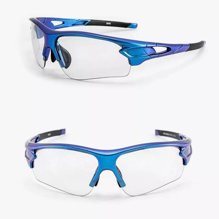 Produktbild Rockbros 10069 photochromic UV400 cycling glasses - blue (Blau)