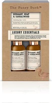 Valori nutrizionali e ingredienti Baylis & Harding Set regalo per la cura del corpo, della pelle e dei capelli - Bergamotto, Canapa, Sandalo, 3 pezzi (Set per la cura del corpo)