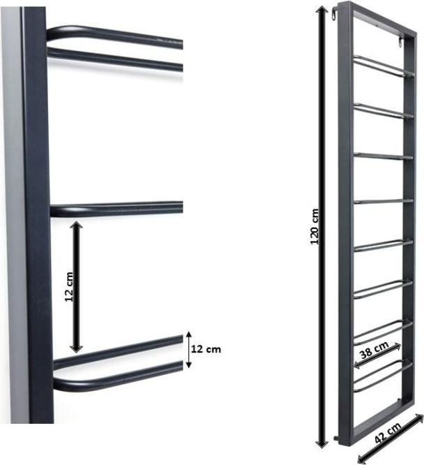 Produktbild Kare Design Hängeweinregal Bistro 120cm (42 x 6 x 120 cm)