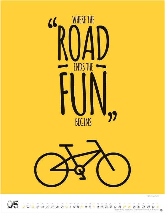 Image du produit Bike Art Posterkalender 2026 (34 x 44 cm, Couverture rigide, Allemand)