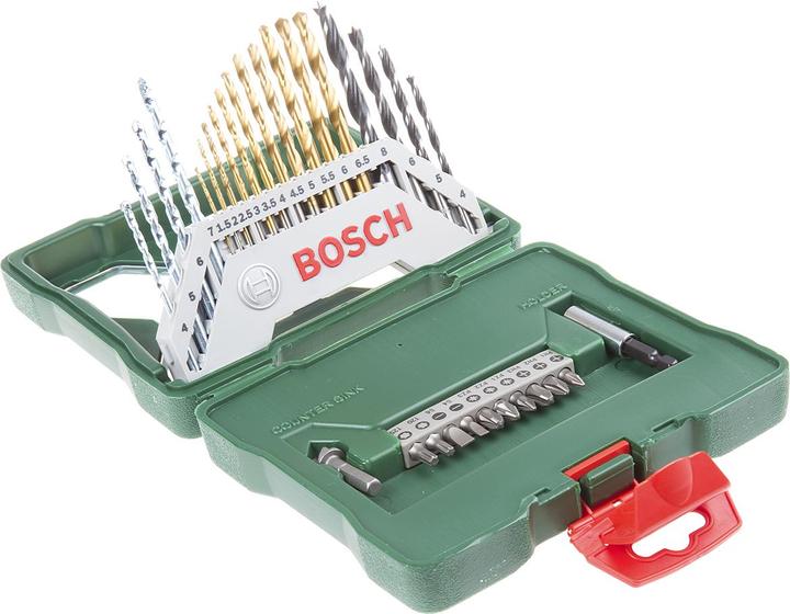 Actual product image Bosch Zubehör X-Line Titanium Drill and Screwdriver Set, 30 pieces (6 mm, 6.5 mm, 7 mm, 8 mm, 3 mm, 3.5 mm, 4 mm, 4.5 mm, 5 mm, 5.5 mm, 1.5 mm, 2 mm, 2.5 mm)