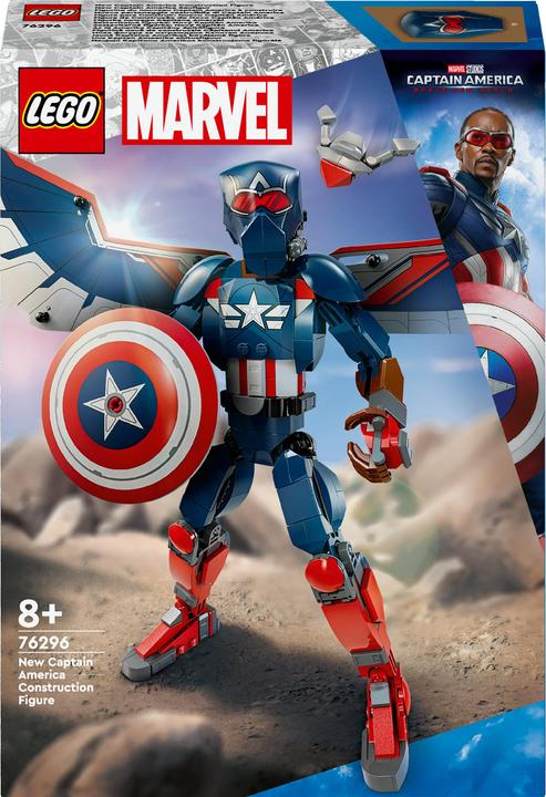 Image du produit LEGO Nouveau Captain America figure de construction (76296, LEGO Marvel)