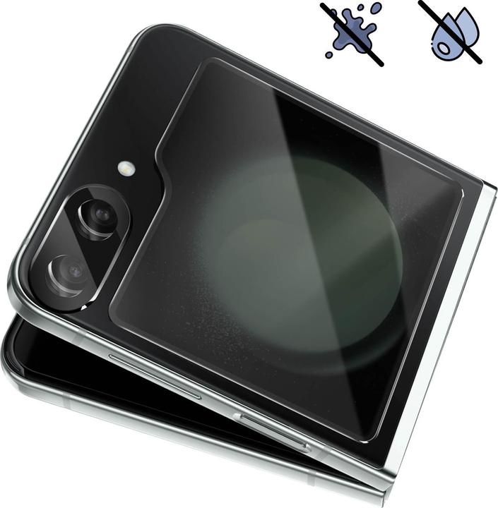 Actual product image Avizar 9H glass, front display + camera (1 Piece, Samsung Galaxy S21)