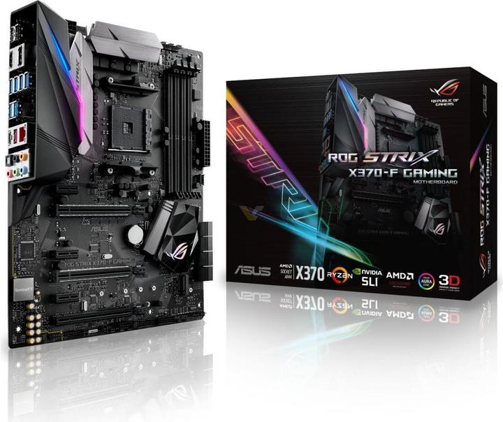Produktbild ASUS ROG Strix X370-F Gaming (AM4, AMD X370, ATX)