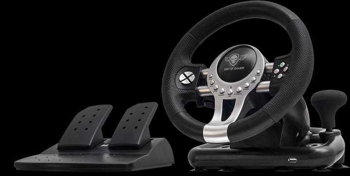 Actual product image Spirit Of Gamer Race Wheel Pro 2 (Xbox Series X, Xbox One S, Xbox Series S, PS3, PC, PS4, Xbox One X)