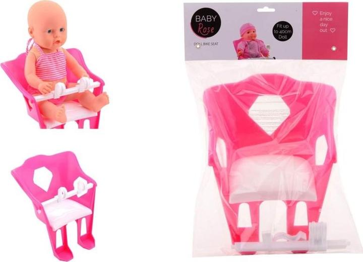 Actual product image Baby Rose Dolls bike seat
