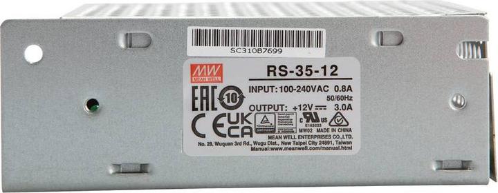 Produktbild MeanWell RS-35-12 Schaltnetzteil (Netzteil)