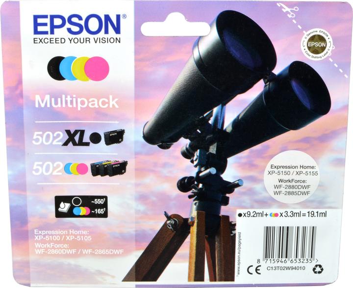 Produktbild Epson 502 (M, C, Y, BK)