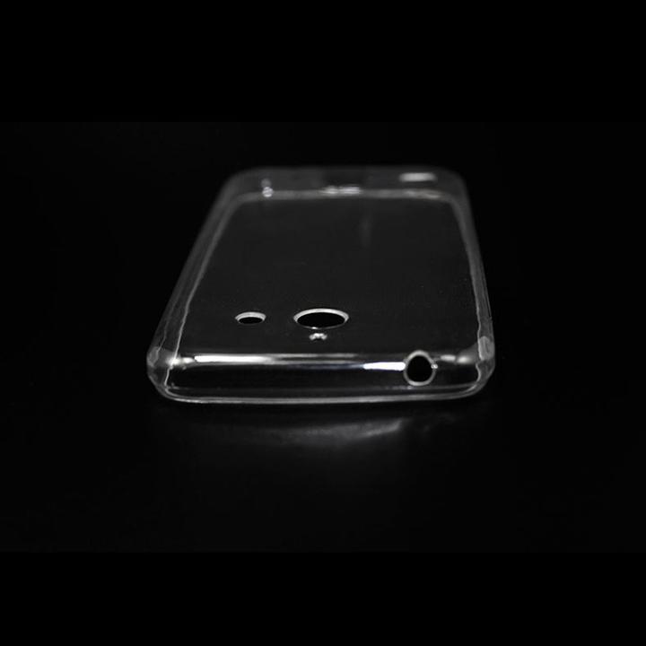 Produktbild König Design Huawei Y550 Hülle Transparent Silikon Case durchsichtige Handyhülle (Huawei Ascend Y550)