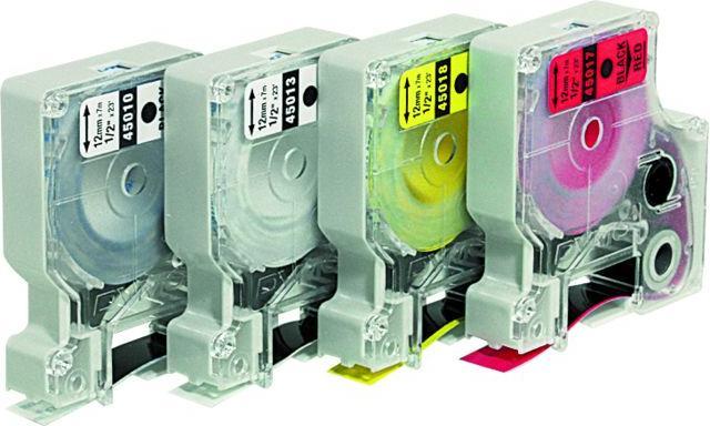 Produktbild Dymo S0720500 (1.20 cm, Schwarz)