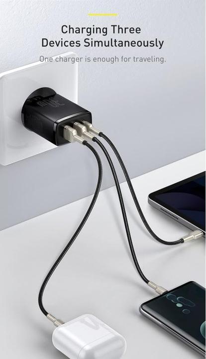 Image du produit Baseus Chargeur rapide Comact (30W) (30 W)