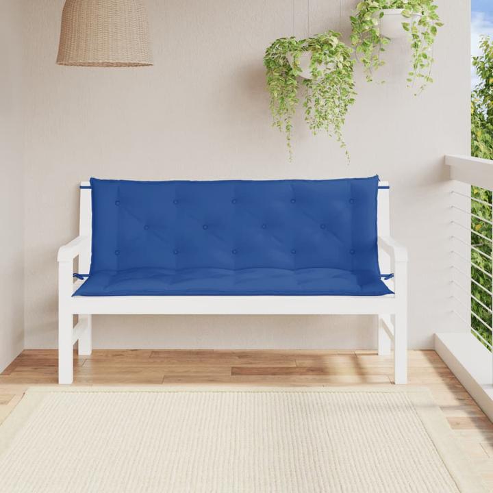 Produktbild VidaXL Gartenbank-Auflagen 2 Stk. O x ford-Gewebe (150 x 50 x 7 cm)