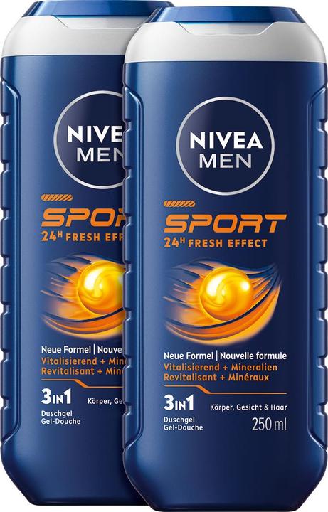 Actual product image NIVEA MEN Pflegedusche Sport Duo (500 ml)