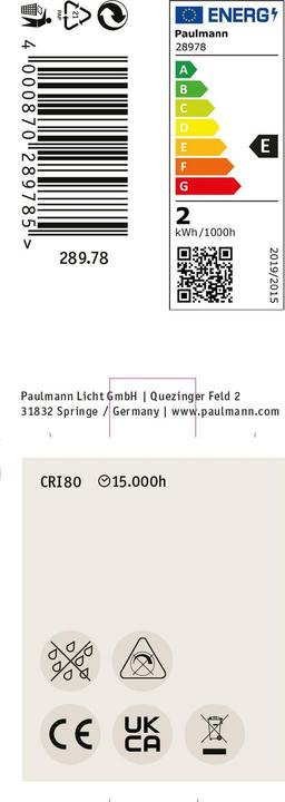 Immagine prodotto Paulmann Riflettore (GU4, 1.80 W, 184 lm, 1 x, E)