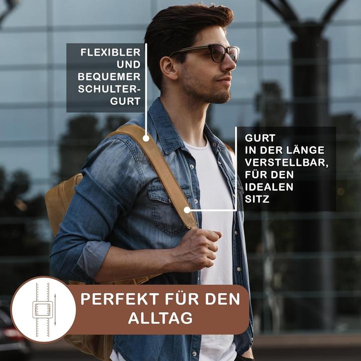 Produktbild Stilord XL Leder-Businessrucksack Harlow