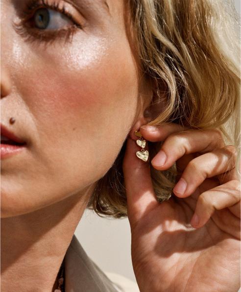 Image du produit Skagen Ohrhänger ANJA HEARTS (Laiton)