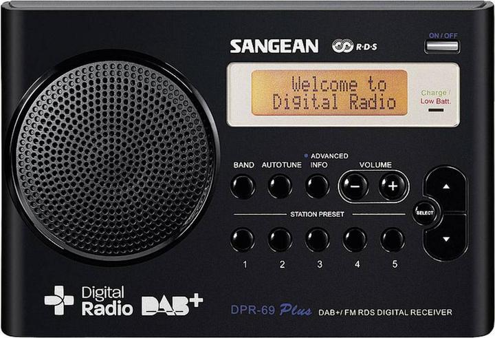 Productafbeelding Sangean Dpr-69+ (DAB+, FM)