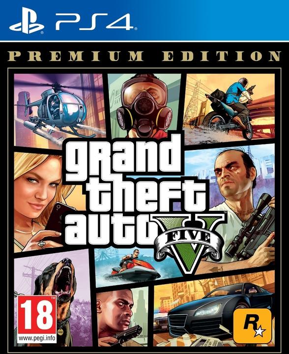Produktbild Rockstar Grand Theft Auto V - Premium Edition (PS4, EN)