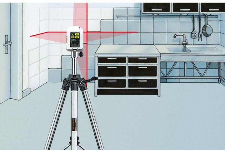 Actual product image Laserliner Crank tripod (Metal)