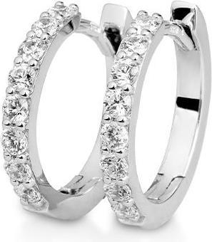 Breuning Creolen - BRILL. 0,48 Ct. H/si (750/18 K Gold)