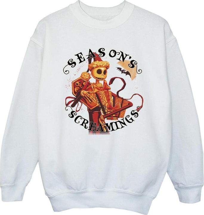 Produktbild Disney The Nightmare Before Christmas Seasons Screamings Sweatshirt Mädchen (128)