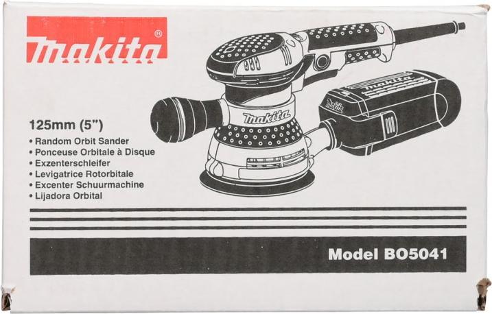 Actual product image Makita Bo5041j (Eccentric grinder, 300 W)