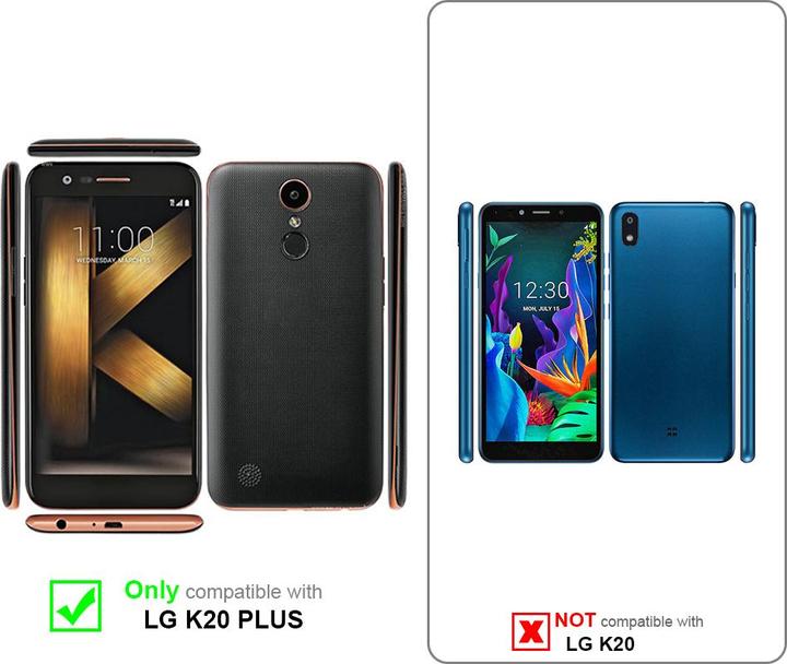 Produktbild Cadorabo Universale Schutzhülle Tasche mit Gürtelclip (LG K20 Plus)