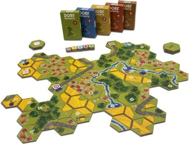 Actual product image Pegasus Village Romance Board Game, d/f/i (French, German, Italian)