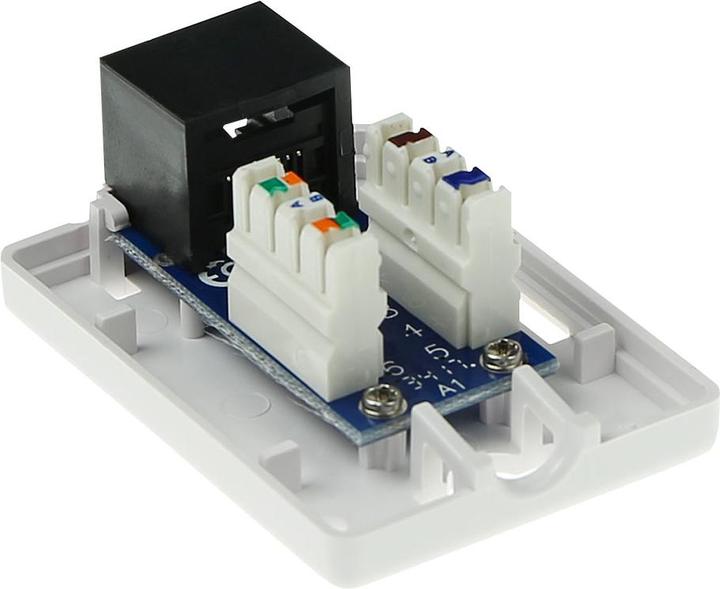 Produktbild Surface mounted box unshielded 1 ports CAT5E. Type: CAT5E Wall mountbox c5e 1 prt unsh (Kabel)